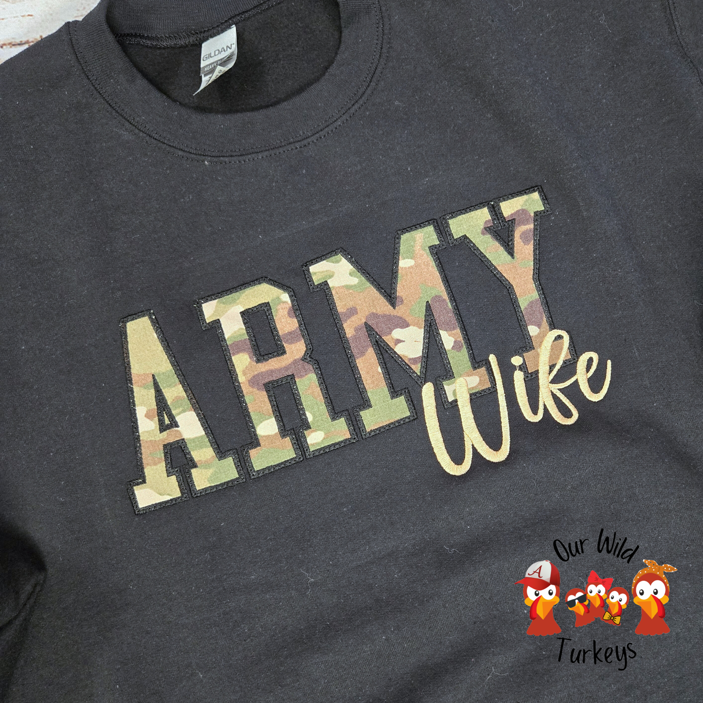 Army Wife Crewneck