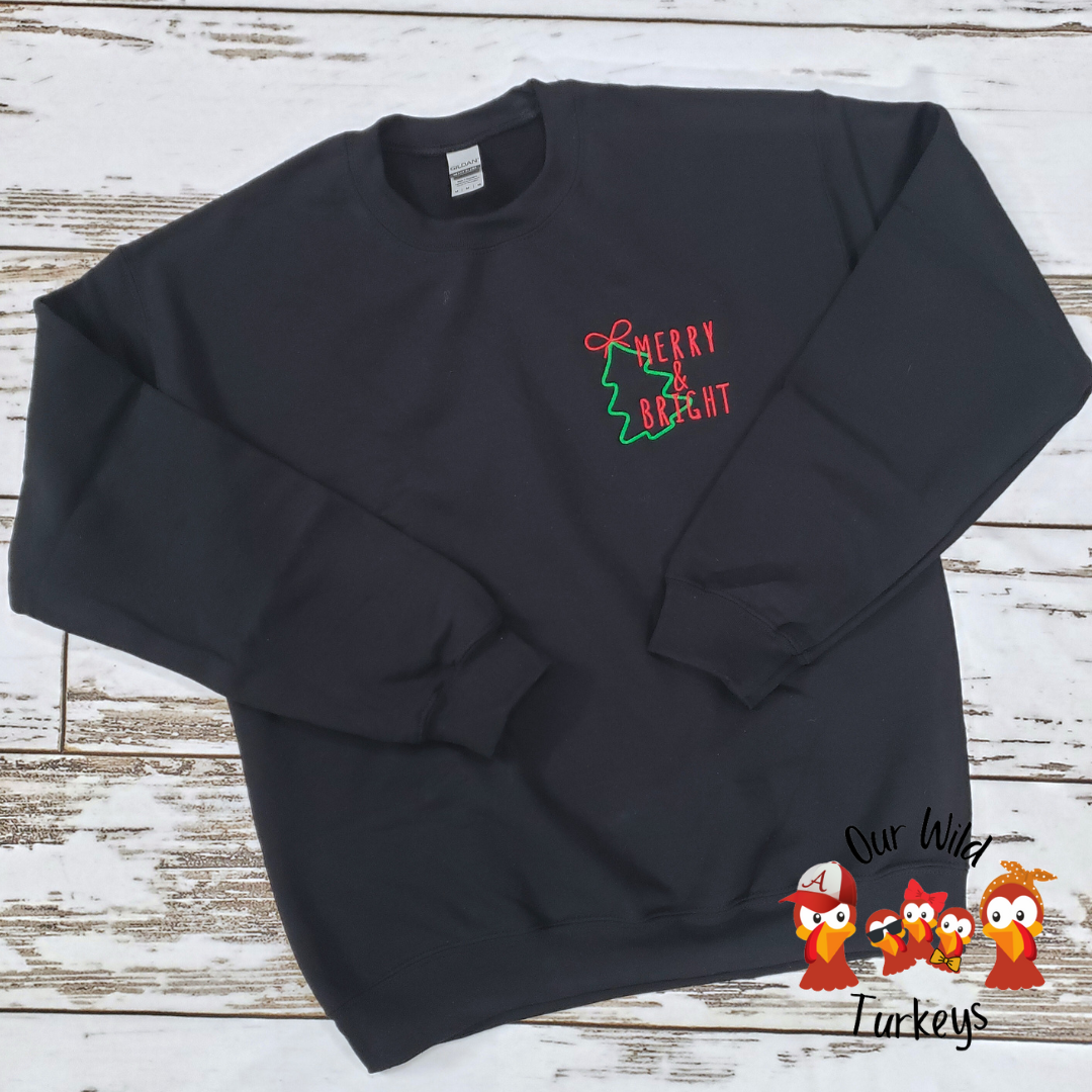 Merry & Bright Crewneck