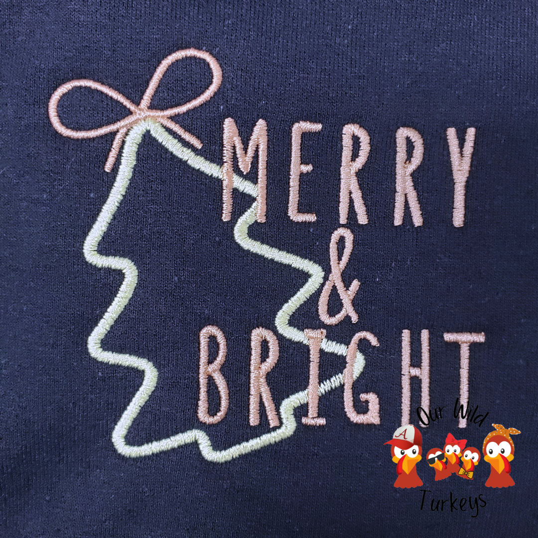 Merry & Bright Crewneck