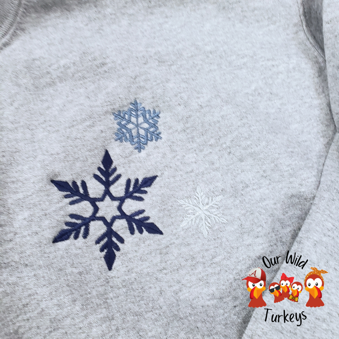 Snowflake Crewneck