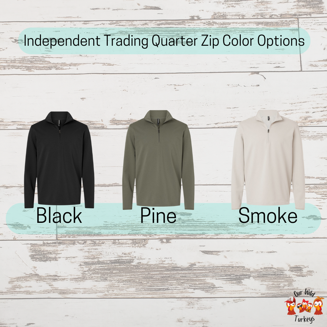 Team Left Chest Logo Quarter Zip