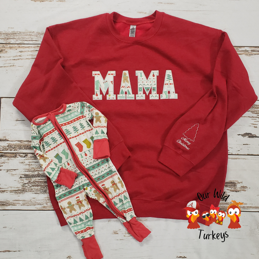 Keepsake Christmas Custom Crewneck