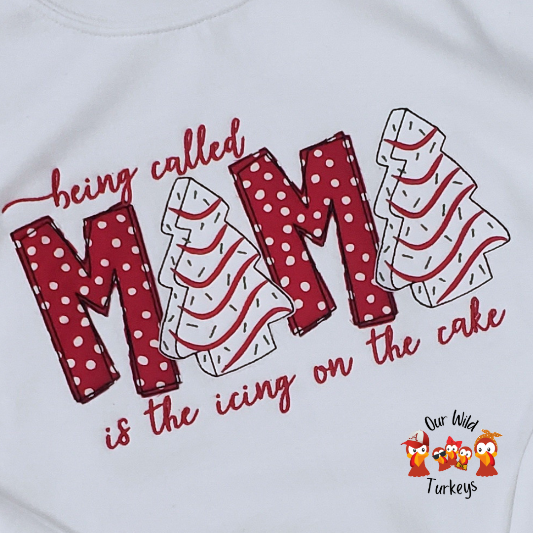 Keepsake Christmas Cake Crewneck