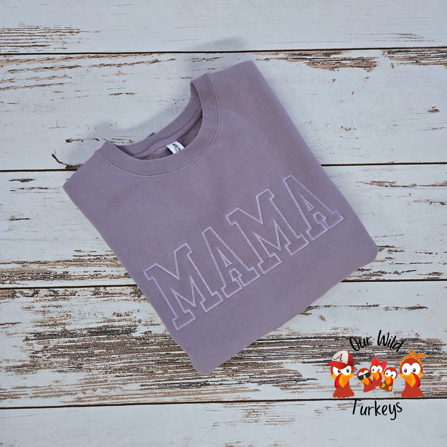 Monochromatic MAMA Crewneck