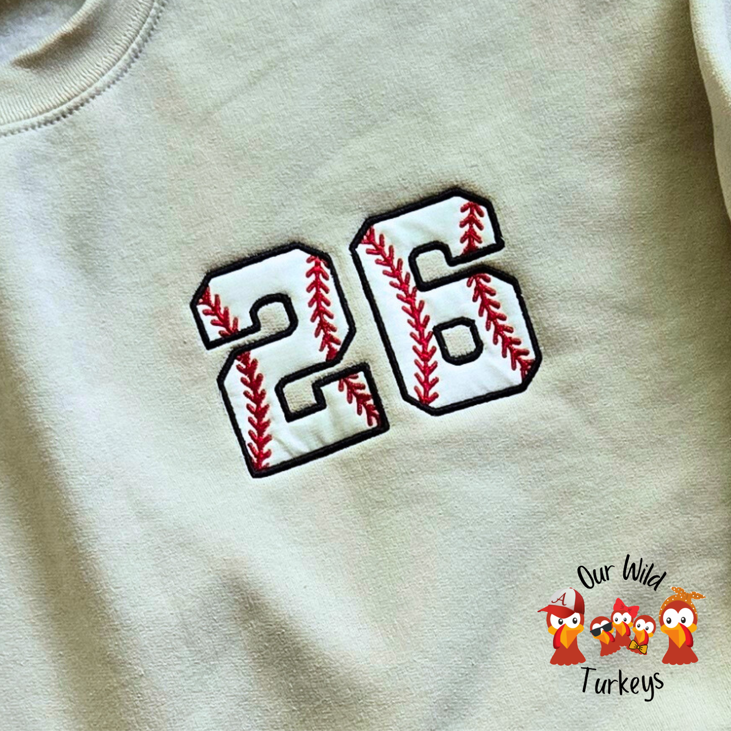Custom Baseball Crewneck