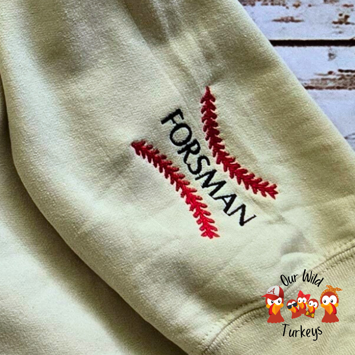 Custom Baseball Crewneck