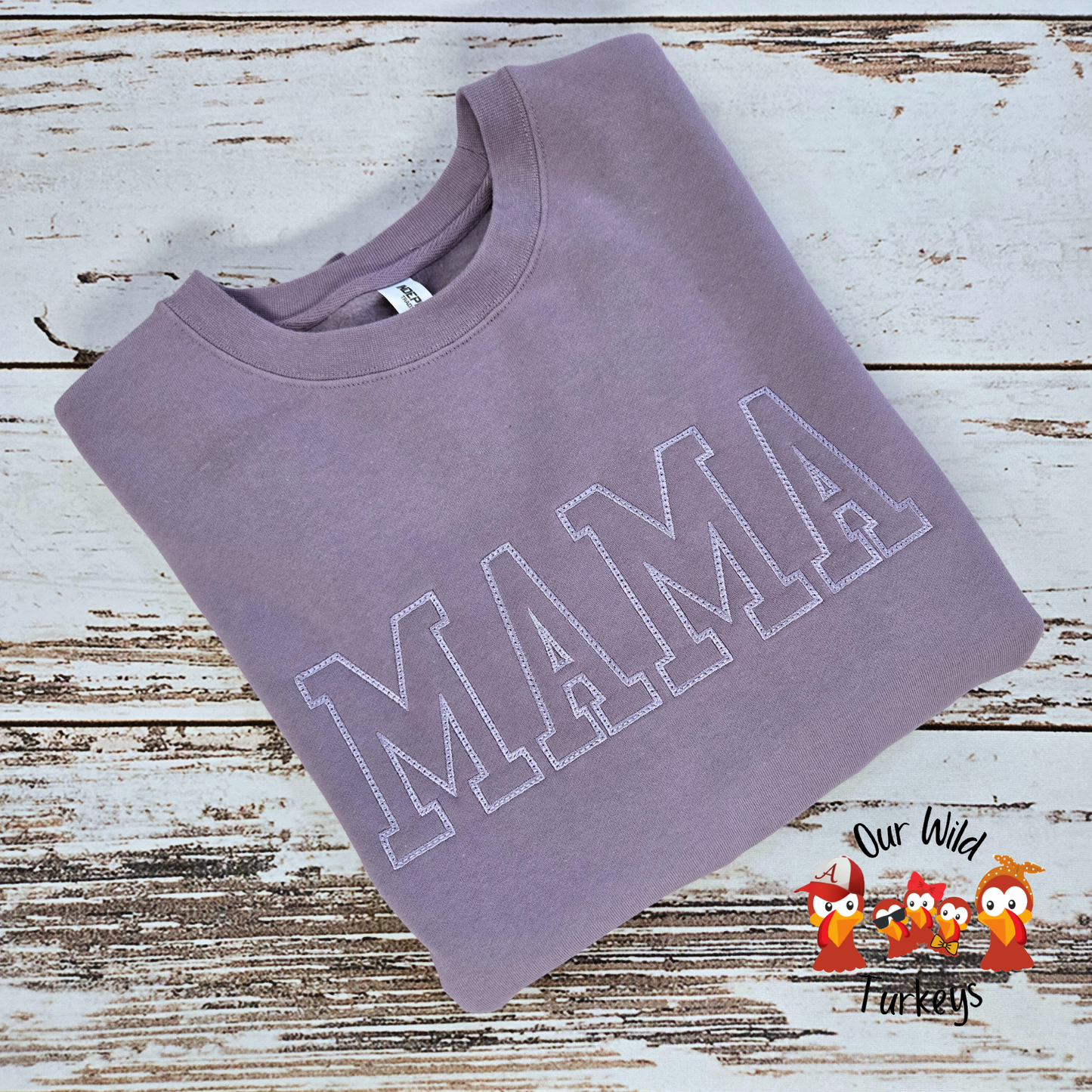 Monochromatic MAMA Crewneck
