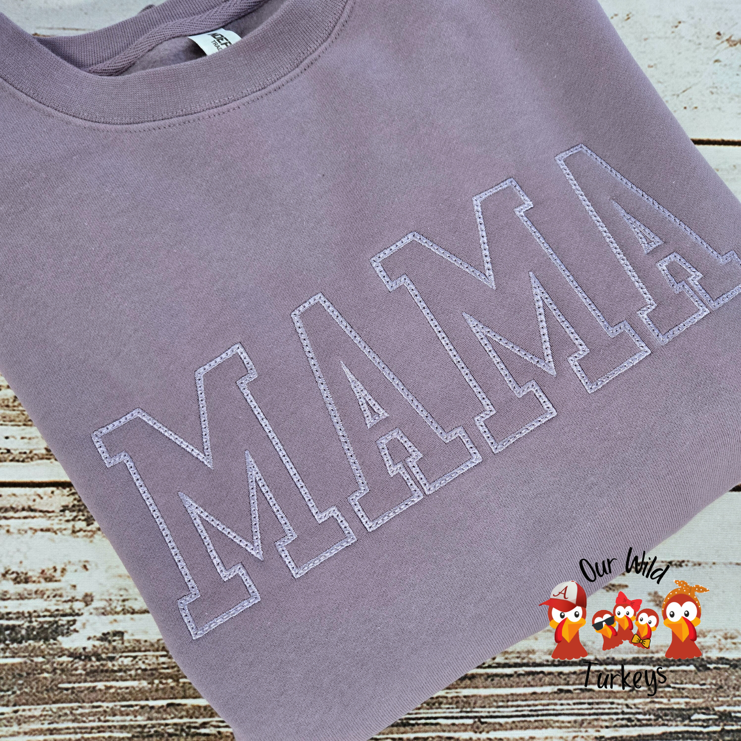 Monochromatic MAMA Crewneck