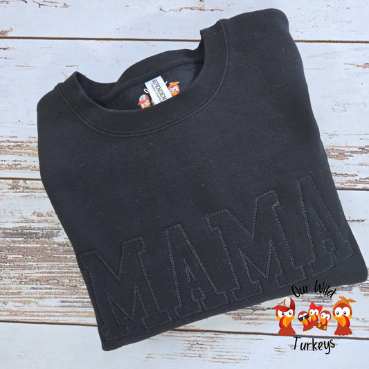 Monochromatic MAMA Crewneck