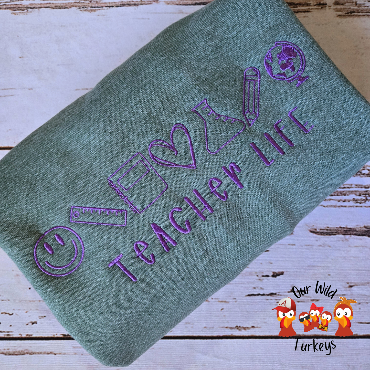 Teacher Life Crewneck