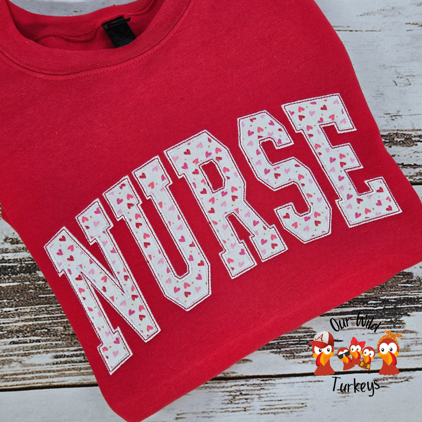 Nurse Valentines Crewneck