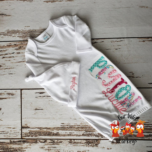 Personalized Baby Gown for Baby Girl