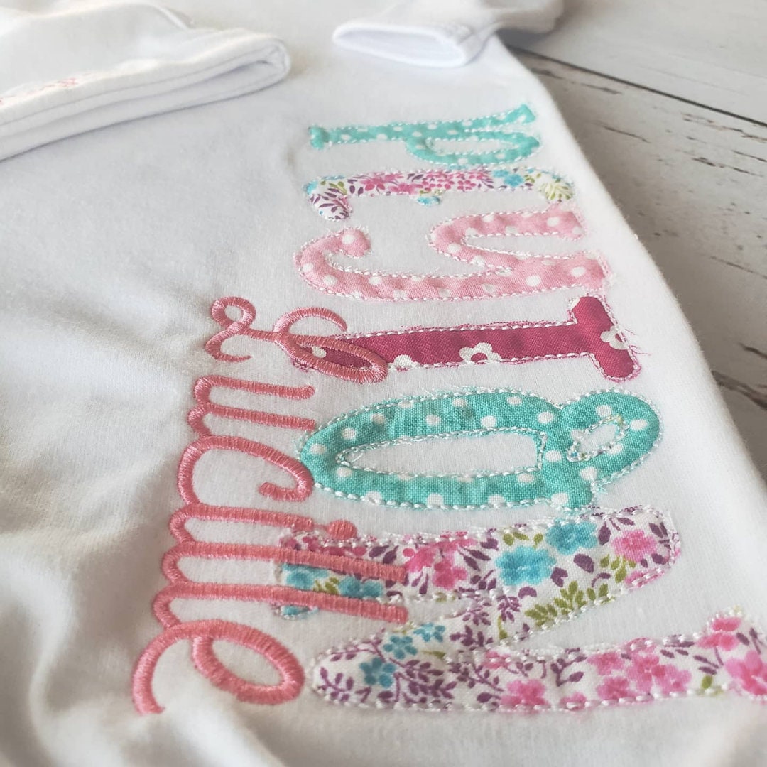 Personalized Baby Gown for Baby Girl