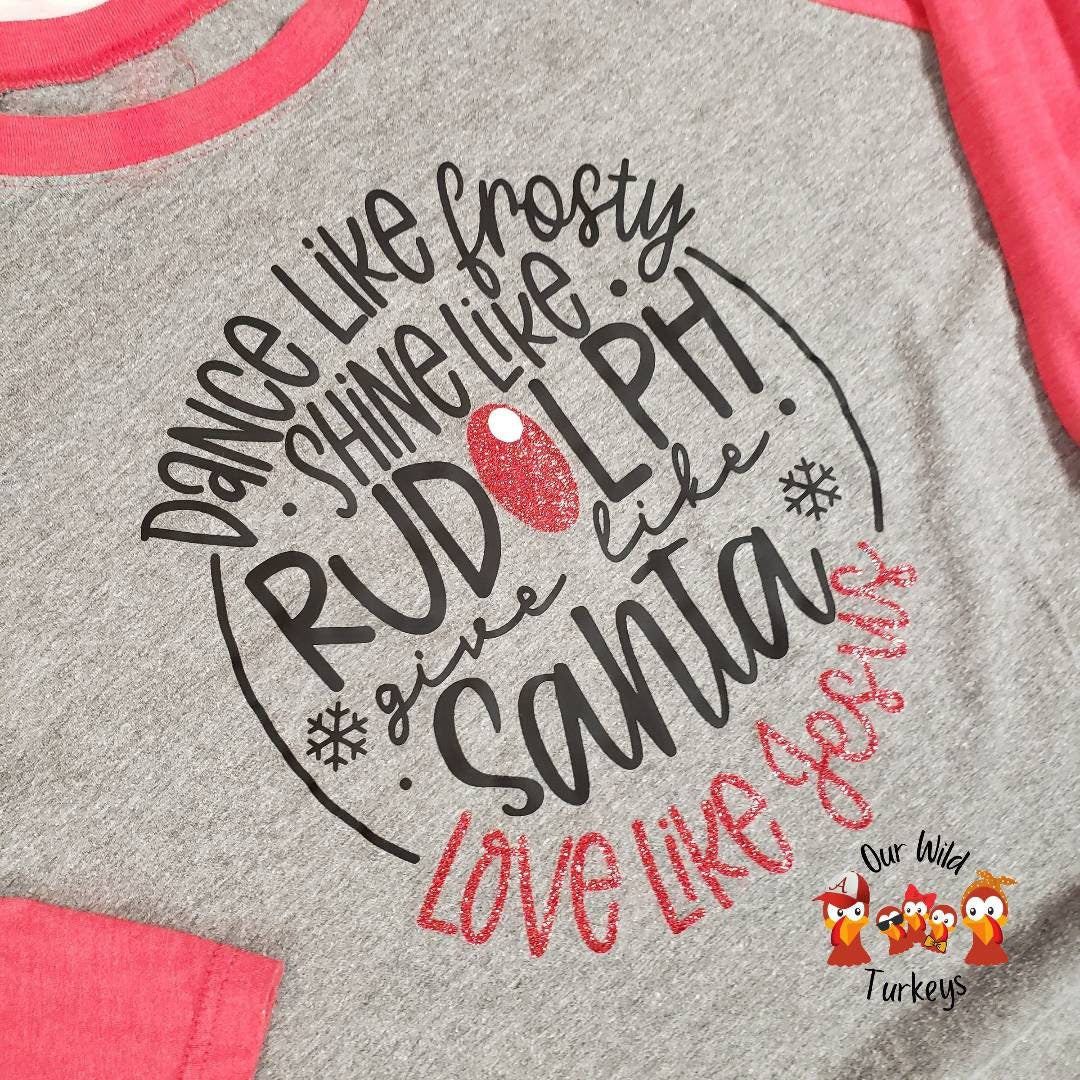 Love Like Jesus Raglan Shirt