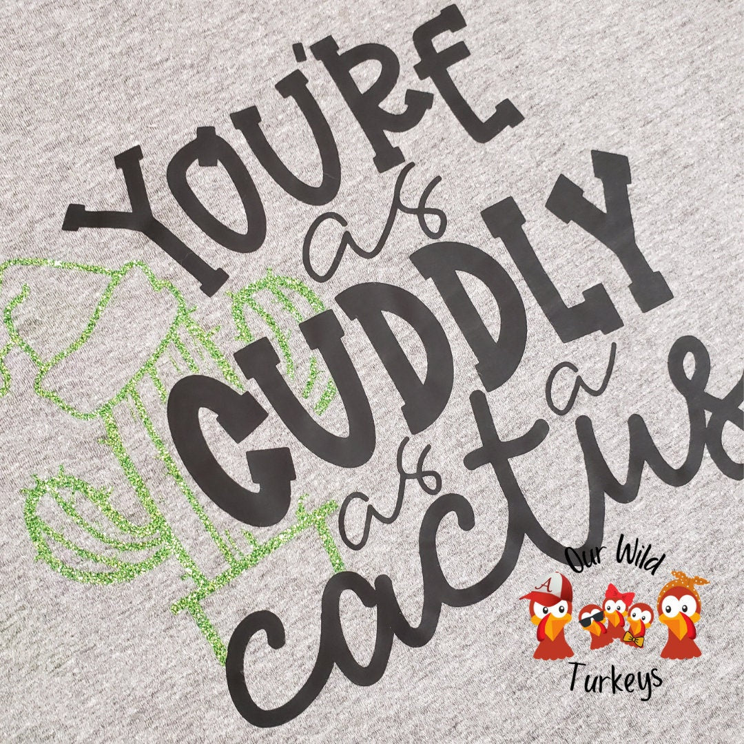 Cuddly Cactus Christmas Raglan Shirt