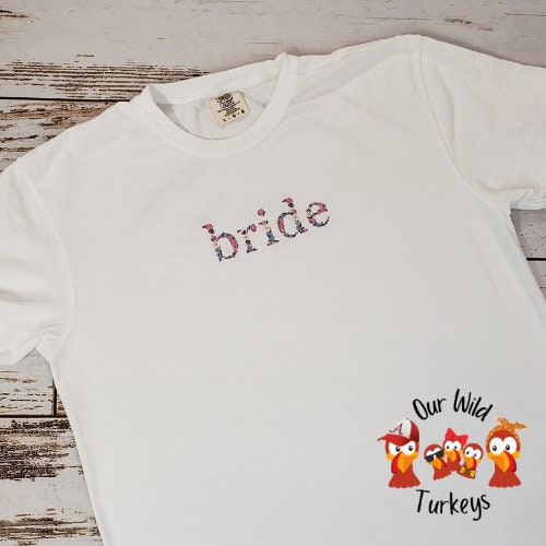 Bride Embroidered Shirt