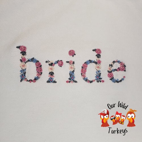 Bride Embroidered Shirt