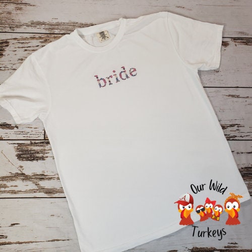 Bride Embroidered Shirt